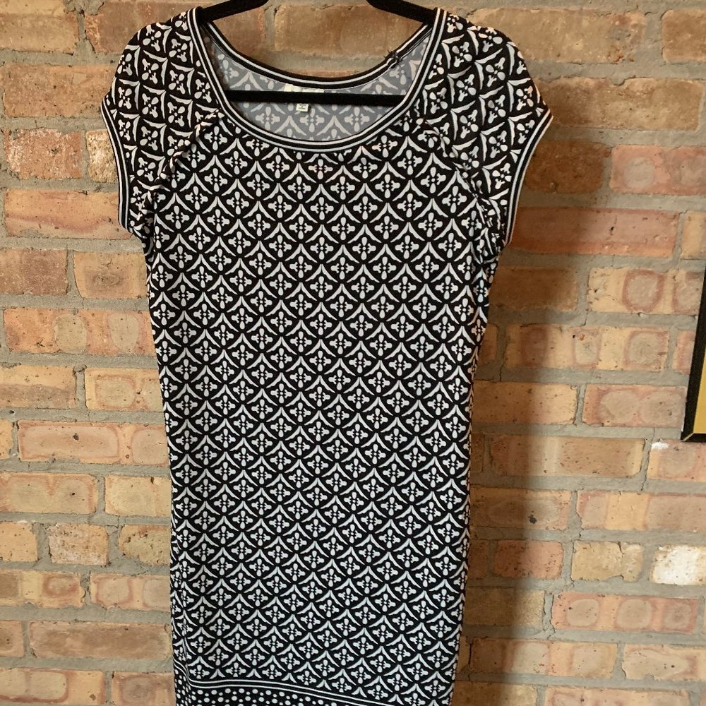 Max Studios Black & White Dress